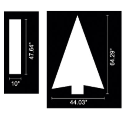 Small Arrow KIt Stencil