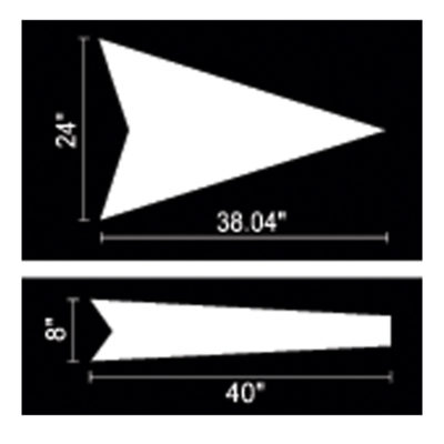 6' Straight Arrow
