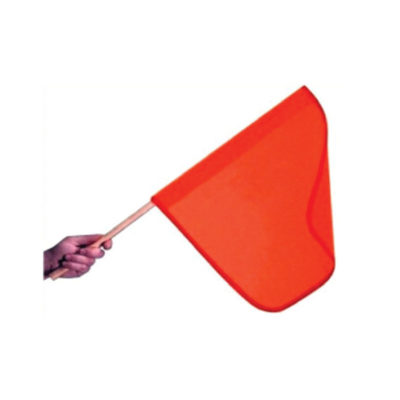 Hi-Viz Orange Safety Flag