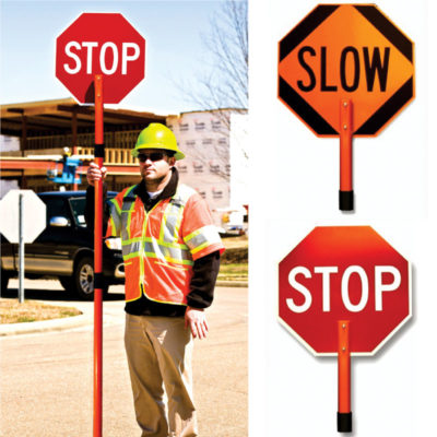 Slow/Stop Paddles