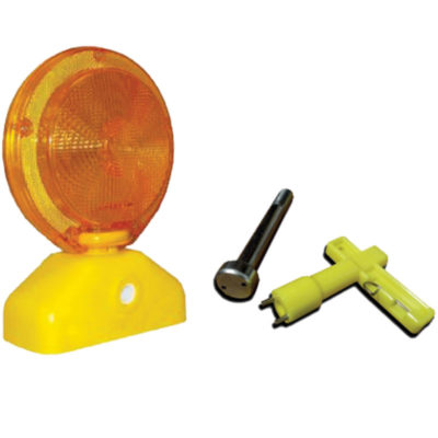 D-Cell Barricade Flasher-LED Bulb
