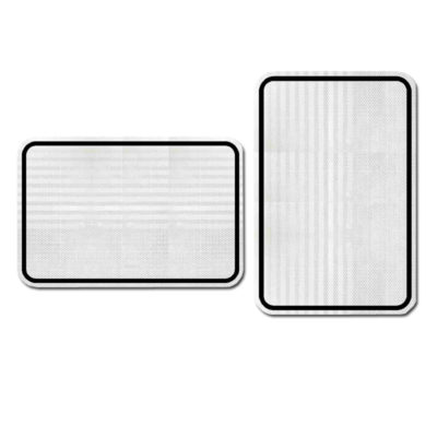 White Blanks With Black Border