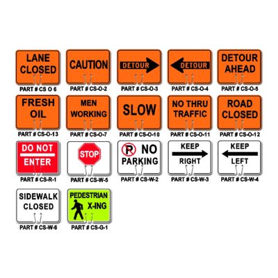 Snap-On Cone Signs - Image 2