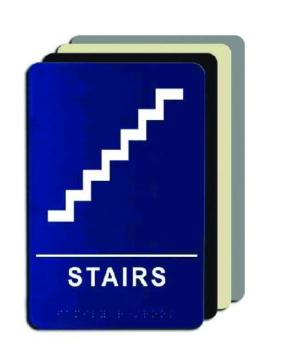 ADA Braille Sign - Stairs