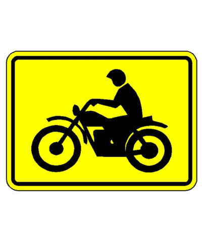 24" x 18" Motorcycle Symbol