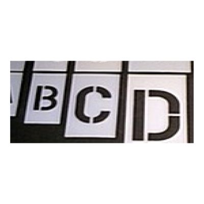 29 Piece Alphabet Stencil Sets