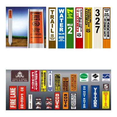 Custom Decals For CRM/CBM Fiberglass Markers