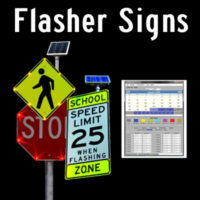 Flasher Signs