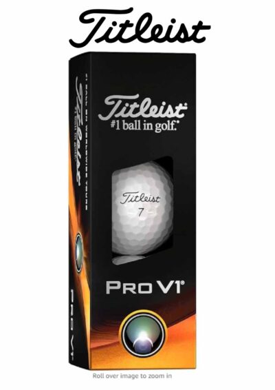 Titleist Pro V1 3 Pack Golf Ball Set