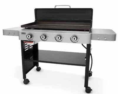 Weber 36" Gas Griddle 4 Burner With Top
